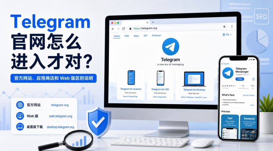 Telegram 官网怎么进入才对