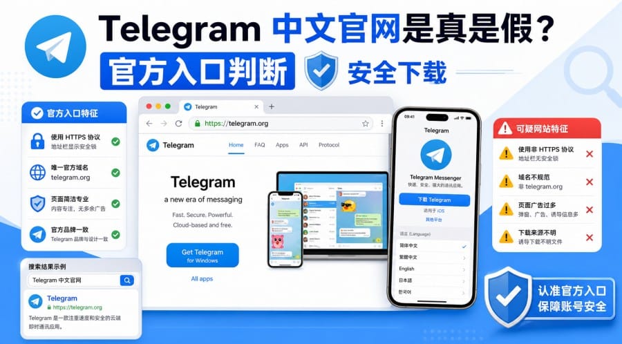 Telegram 中文官网是真是假？官方入口与真假页面判断方法