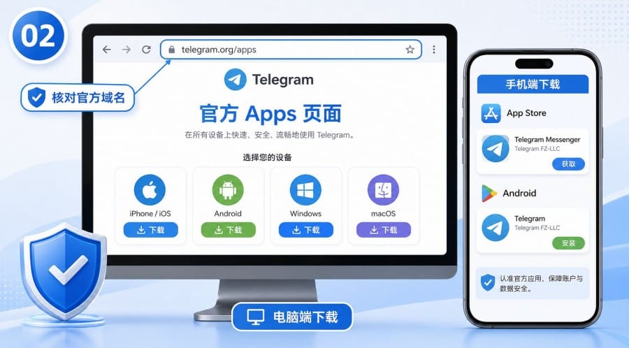 Telegram 官网入口怎么选？ image 1