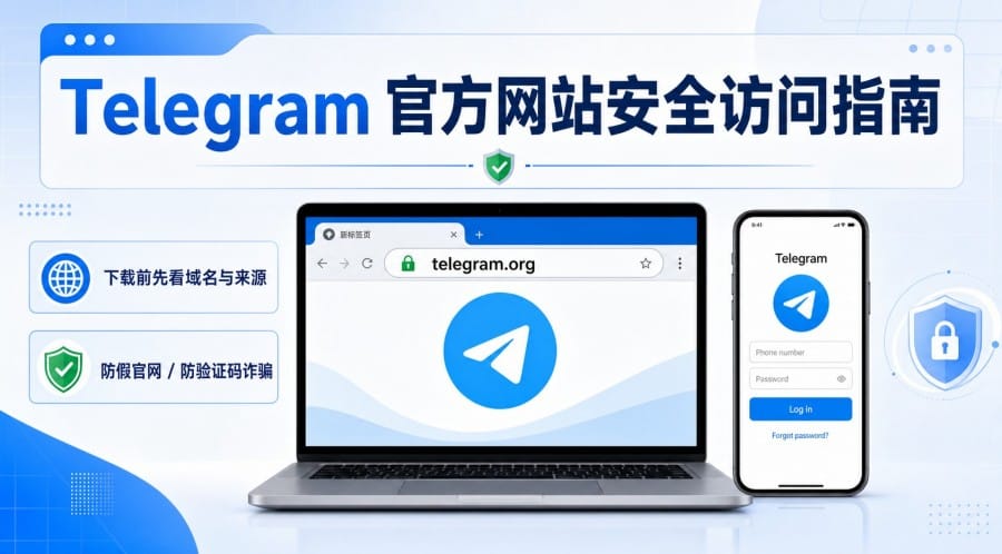 Telegram 官方网站怎么安全访问？下载和登录前要检查什么？