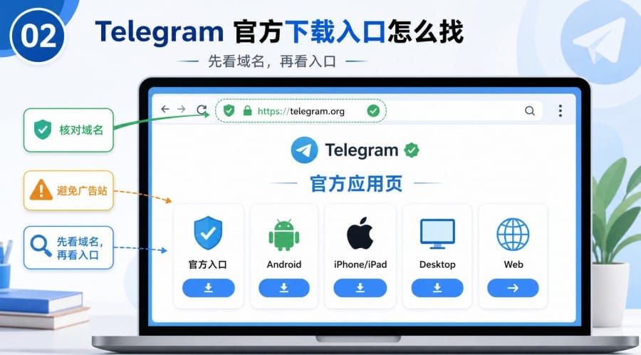 Telegram 官网下载前要注意什么？ - step 1