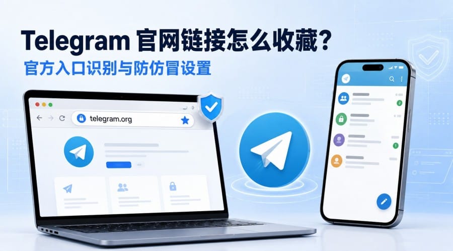 Telegram 官网链接怎么收藏？官方入口、书签设置与防仿冒方法